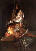 Willem van Aelst Hunting trophies painting